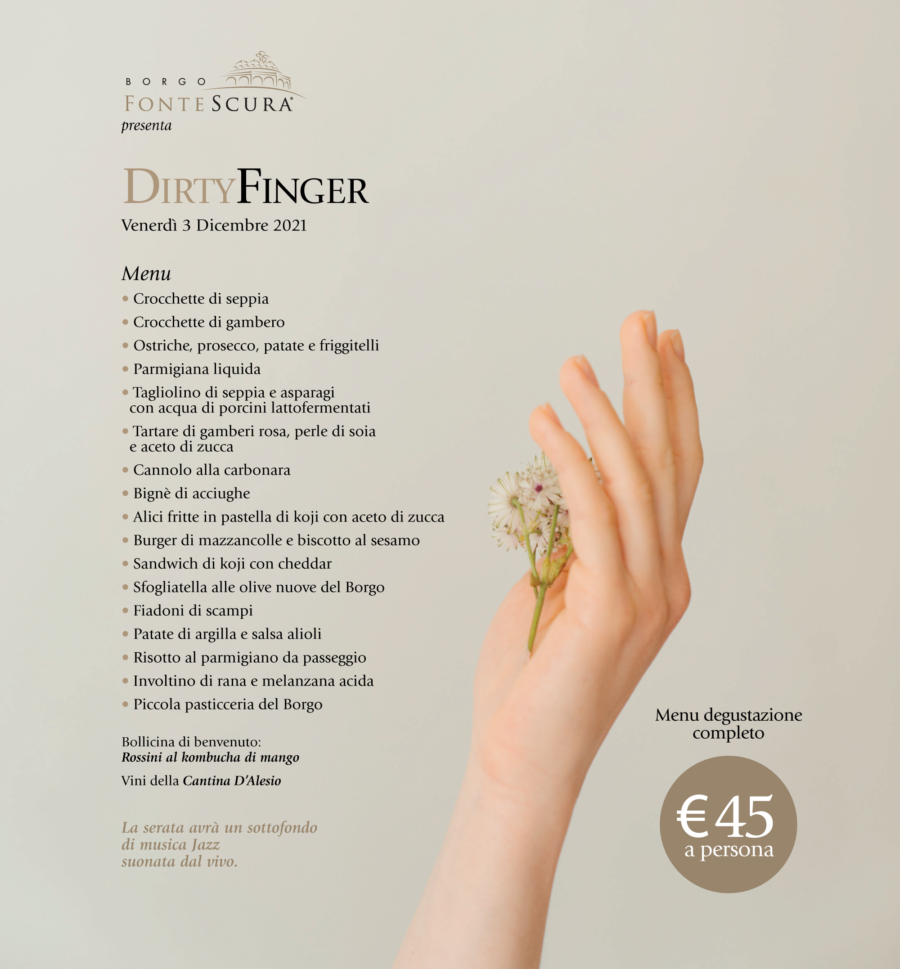 DIRTYFINGER – Venerdì 3 Dicembre 2021 – Ore 20.00